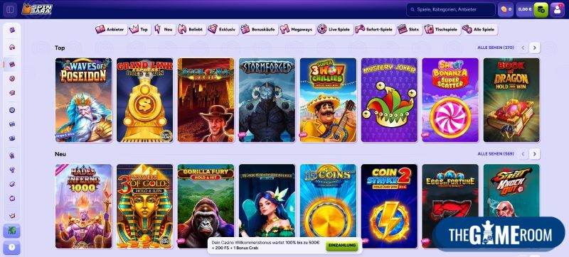 Spiele im Klarna Online Casino spielen